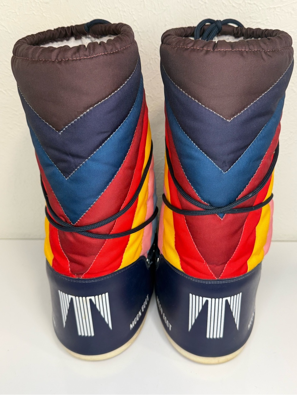 Moon Boot Icon Rainbow Snow Boots Multicolor EU 39-41 US 7-8.5 - Picture 4 of 9